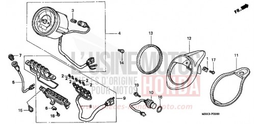 COMPTEUR VT1100C3W de 1998